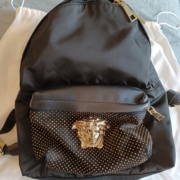 Versace Palazzo Studded Backpack - Picture 1 of 12